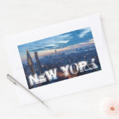 New York City, NY, VS Rechthoekige Sticker (Envelop)