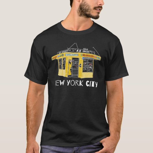 New York City NYC Bodega voor Big Apple fan T-shirt (Voorkant)