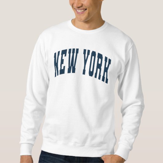 New York City NYC  College Style Trui (Voorkant)