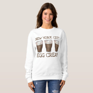 New York City NYC Egg Cream Eggcrème Soda Fountain Trui