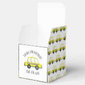 New York City NYC Geel Taxi Cab Verjaardagsfeest Bedankdoosjes (Geopend)