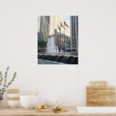 New York City NYC giet Zesde Avenue Foto Poster (Keuken)
