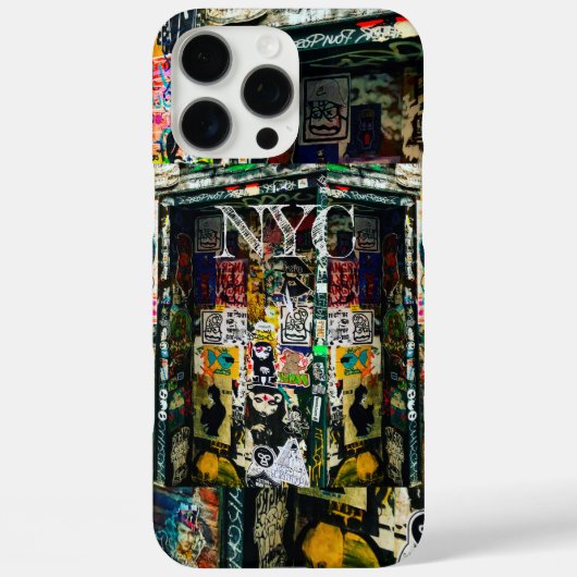 New York City NYC Graffiti Apple iPhone Case 14 13 (Achterkant)
