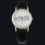 New York City NYC Landmark Hanukkah Chanukah Horloge<br><div class="desc">Kijk uit naar een originele markeerafbeelding van een rij klassieke New York City-merktekens die "opgekleed" zijn voor de Hanukkah-feestdagen! Deze vakantieillustratie is ook beschikbaar op andere producten. Zie je niet wat je zoekt? Hulp nodig bij aanpassingen? Neem contact op met Rebecca om iets voor je te ontwerpen.</div>