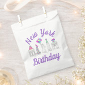 New York City NYC Landmarks Birthday Party Bedankzakje (Geknipt)