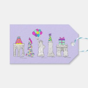 New York City NYC Landmarks Birthday Party Cadeaulabel