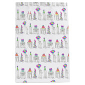 New York City NYC Landmarks Birthday Party Medium Cadeauzakje (Voorkant)