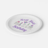 New York City NYC Landmarks Birthday Party Papieren Bordje (Gekanteld)