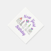 New York City NYC Landmarks Birthday Party Servet (Hoek)