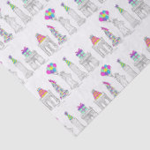 New York City NYC Landmarks Birthday Party Tissuepapier (Detail)