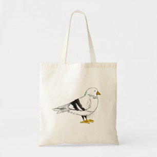New York City NYC Pigeon Beach Seagull Gull Bird Tote Bag