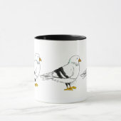 New York City NYC Pigeon Bird Mok (Midden)