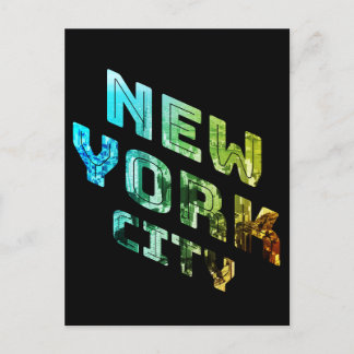 New York City NYC Skyline Downtown Manhattan Metro Briefkaart