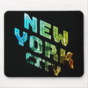 New York City NYC Skyline Downtown Manhattan Metro Muismat