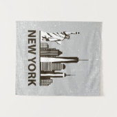 New York City | NYC Skyline Wandkleed (Voorkant (horizontaal))