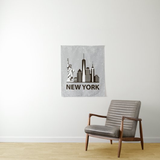 New York City | NYC Skyline Wandkleed (In situ)