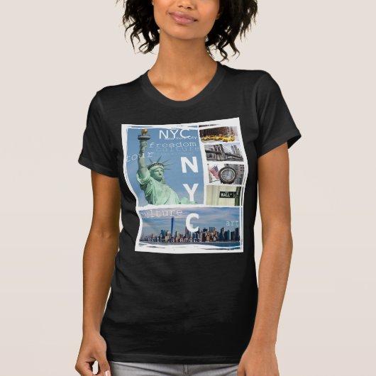 New York City Nyc T-shirt (Voorkant)