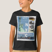 New York City Nyc T-shirt (Voorkant)