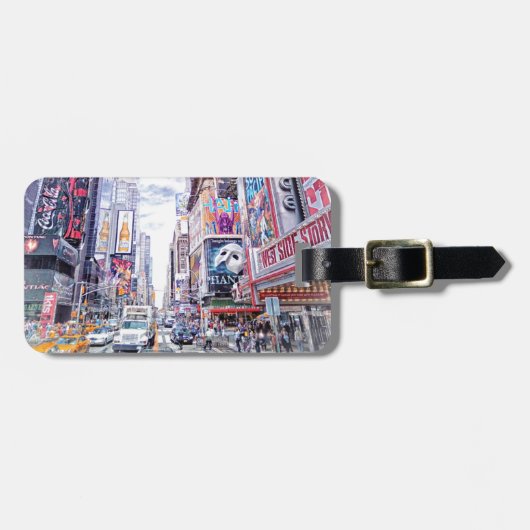 New York City NYC Travel  naam Bagagelabel (Voorkant horizontaal)