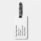 New York City NYC Travel  naam Bagagelabel (Achterkant verticaal)