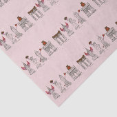 New York City NYC Valentijnsdag Landmarks Tissuepapier (Detail)