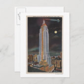 New York City, NYEmpire State Bldg in Briefkaart (Voorkant / Achterkant)