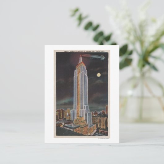 New York City, NYEmpire State Bldg in Briefkaart (Staand voorkant)