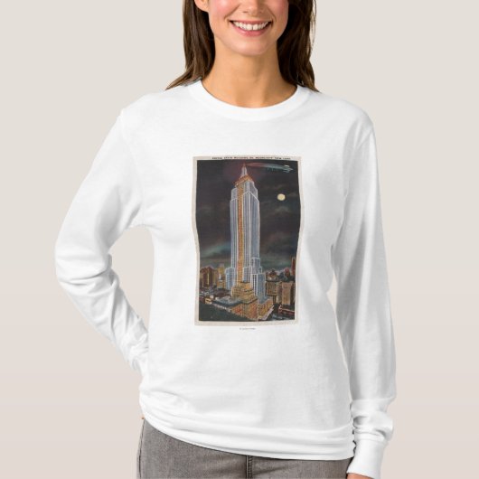 New York City, NYEmpire State Bldg in T-shirt (Voorkant)