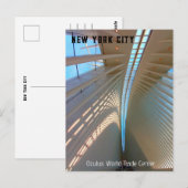 New York City - Oculus World Trade Center Briefkaart (Voorkant / Achterkant)