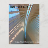 New York City - Oculus World Trade Center Briefkaart (Voorkant)
