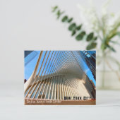 New York City - Oculus World Trade Center Briefkaart (Staand voorkant)