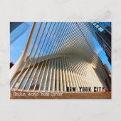 New York City - Oculus World Trade Center Briefkaart (Voorkant)