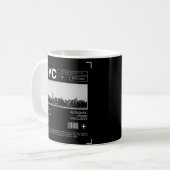 New York City of Dreams, iconische skyline Koffiemok (Voorkant links)