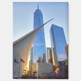 New York City - One World Trade Center and Oculus Magneet