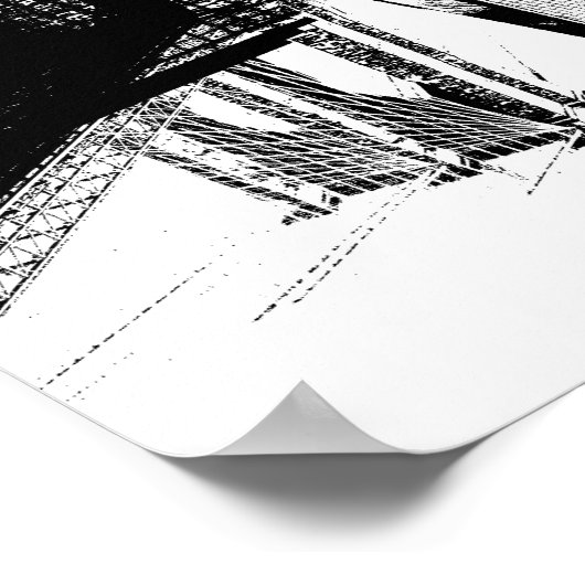 New York City op graffiti Poster (Hoek)