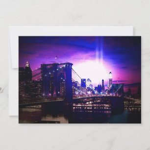 New York City op uitnodiging 's nachts