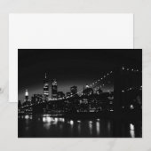 New York City op uitnodiging 's nachts (Voorkant / Achterkant)