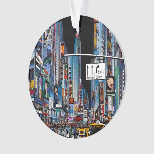 NEW YORK City Ornament (voorkant)