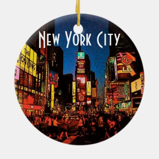 New York City Ornament (Achterkant)