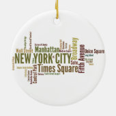 New York City Ornament (Achterkant)