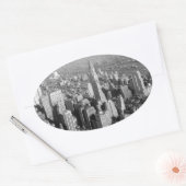  New York City Ovale Sticker (Envelop)