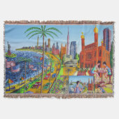 New York City Painting Deken (Voorkant)