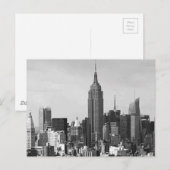 New York City Panorama Briefkaart (Voorkant / Achterkant)