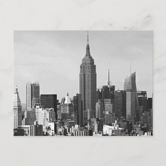 New York City Panorama Briefkaart (Voorkant)