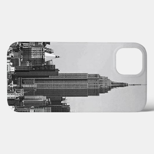 New York City Panorama Case-Mate iPhone Case (Achterkant (horizontaal))