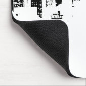 New York City Panorama Pop Art Mousepad Muismat (Hoek)