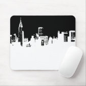 New York City Panorama Pop Art Mousepad Muismat (Met muis)