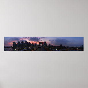 New York City Panorama Poster
