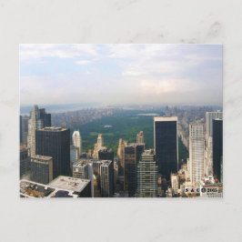 New York City Panoramic Skyline Briefkaart