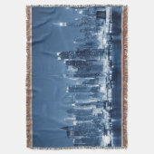 New-York City Panoramische skyline Deken (Voorkant Verticaal)